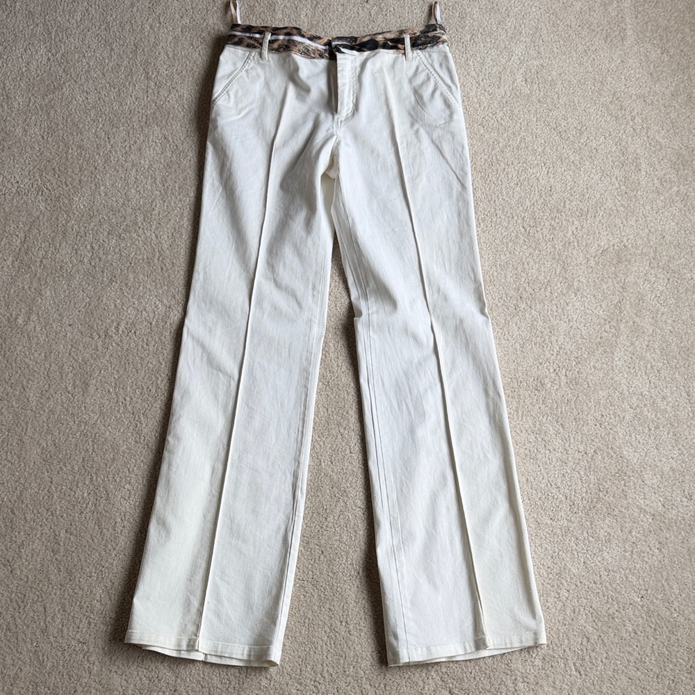Roberto Cavalli Low Rise Pants